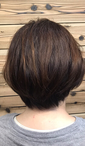 ヘアカットの写真