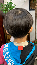 ヘアカットの写真