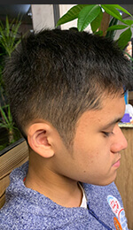 ヘアカットの写真